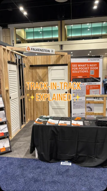 Why do we call our Pocket Systems the Installer‘s Favorite? One major reason is our Track-in-Track-System that allows for the smoothest Serviceability and is the only Solution that lets you adjust the Position of the Stopper in the Pocket 👀
Crazy right?
#slidingdoors #pocketdoors #barndoors #softclose
