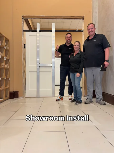 Together with our friends @wearewoodgrain we installed a Showroom in Houston today.
You can test our VarioPocket with Push-to-Open and Softclose at Unico Supply so come around!
#pocketdoors #softclose #pushtoopen #falkenstein #woodgrain