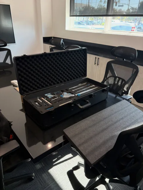 On the road in sunny California showing off our brand new Sample Cases with everything you need for the best PocketDoors and including our brand-new Push-2-Soft Threeway Damper π
#pocketdoors #slidingdoors #pocket